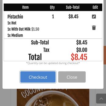 iJAVA Cafe - Alternative milk cost - Cafes Near Me - San Jose, California
