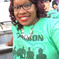 Thomas Edison Preparatory High School - Watching my god nephew play football! Go 8th grade Eagles!