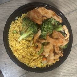 Green Lake - Shrimp chicken and broccoli