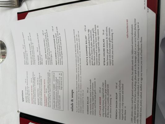 Menu photo 1 Ruth's Chris Steak House Garden City, NY Menu photo 1 Ruth's Chris Steak House Garden City, NY