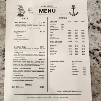 Clieu Coffee - Coffee & Tea Near Me - Grapevine, Texas
