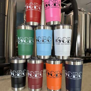 Surf City Brewing Company - SCBC insulated mug, bring this in on Wednesday for $1 off your pint! - Breweries Near Me - Hampstead, North Carolina