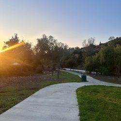 Higginbotham Park and the Thompson Trail - Sunset walk.
