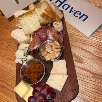 Haven - Cheese Board- Rattlesnake, North Sea, Moliterno al Tartufo, Prosciutto di Parma with espresso butter - Venues & Event Spaces Near Me - Tampa, Florida Haven - Cheese Board- Rattlesnake, North Sea, Moliterno al Tartufo, Prosciutto di Parma with espresso butter - Venues & Event Spaces Near Me - Tampa, Florida