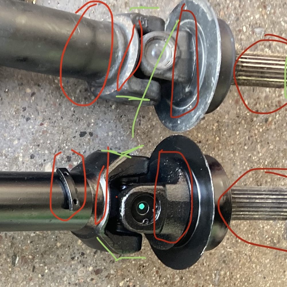 Big O Tires - The differences are MANY .. my gears are still in near perfect condition as well as my joint on this side of my shaft, the other side broke - Tires Near Me - Chandler, Arizona