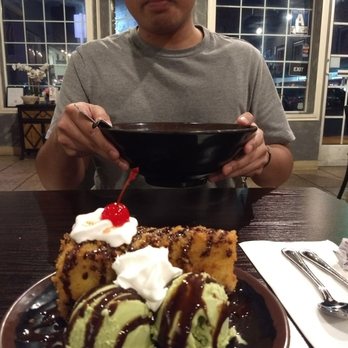 O Ramen - Deep fried tempura cheesecake and green tea ice cream - Ramen Near Me - Bakersfield, California O Ramen - Deep fried tempura cheesecake and green tea ice cream - Ramen Near Me - Bakersfield, California