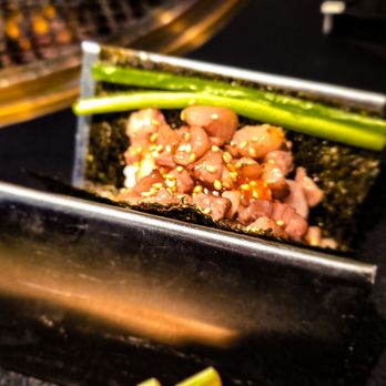 Chubby Cattle - Wagyu hand roll - Barbeque Near Me - Los Angeles, California Chubby Cattle - Wagyu hand roll - Barbeque Near Me - Los Angeles, California