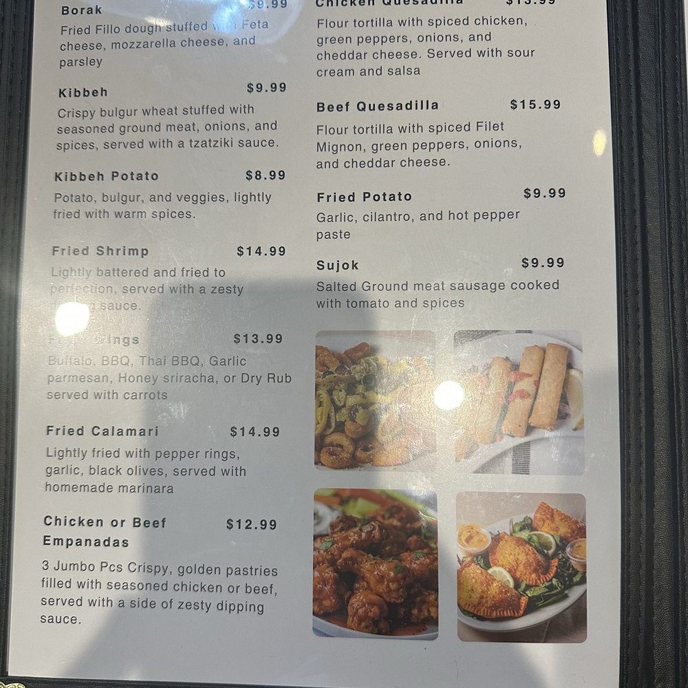 Freddy's Bar and Grill - Menu - Mediterranean Near Me - Stanhope, New Jersey