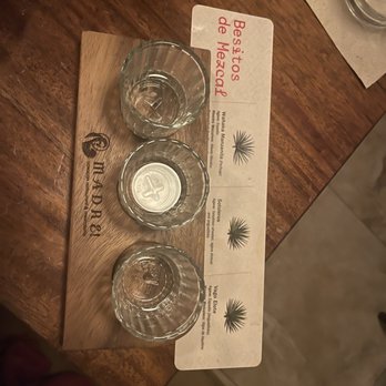 Madre - Mescal flight - Mexican Near Me - Torrance, California Madre - Mescal flight - Mexican Near Me - Torrance, California