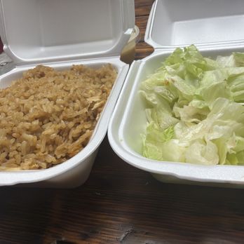 Hibachi Japanese Steak House - "Fried rice and side salad" - Japanese Near Me - Dover, Delaware