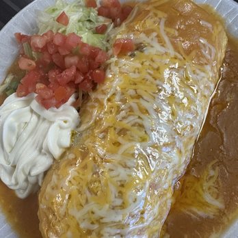 Habanero'ss Mexican Restaurant - HUGE Veggie Burrito. - Mexican Near Me - Pueblo, Colorado