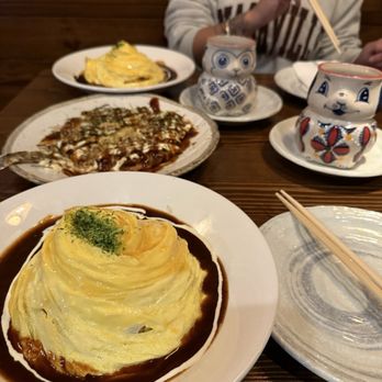 Yoshiya Kitchen - Japanese Shrimp Omelette Rice with House Special Sauce and Japanese Chicken Omelette Rice with House Special Sauce - Ramen Near Me - Las Vegas, Nevada Yoshiya Kitchen - Japanese Shrimp Omelette Rice with House Special Sauce and Japanese Chicken Omelette Rice with House Special Sauce - Ramen Near Me - Las Vegas, Nevada