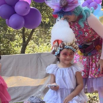 Dee’ Bubbles Kids Party Services - Dee's bubble haircut was such a hit for my baby's 4th birthday party! - Face Painting Near Me Dee’ Bubbles Kids Party Services - Dee's bubble haircut was such a hit for my baby's 4th birthday party! - Face Painting Near Me
