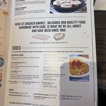 Cracker Barrel Old Country Store - Breakfast & Brunch Near Me - Pembroke Pines, Florida