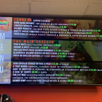 Trap Fusion - Menu - Southern Near Me - Memphis, Tennessee Trap Fusion - Menu - Southern Near Me - Memphis, Tennessee