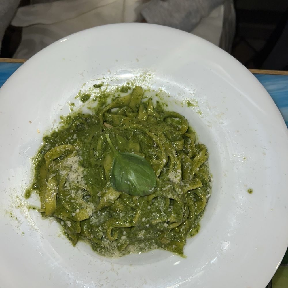 La Sagrestia - Fettuccine Pesto Di Basilico - Pizza Near Me - Rome, RM La Sagrestia - Fettuccine Pesto Di Basilico - Pizza Near Me - Rome, RM