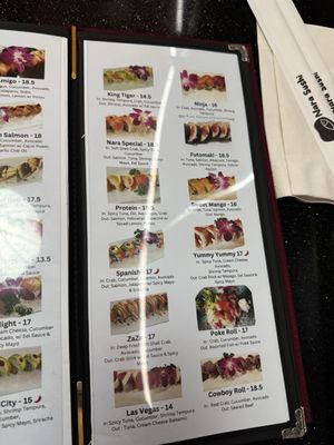 Menu photo 5 Nara Sushi Folsom, CA Menu photo 5 Nara Sushi Folsom, CA