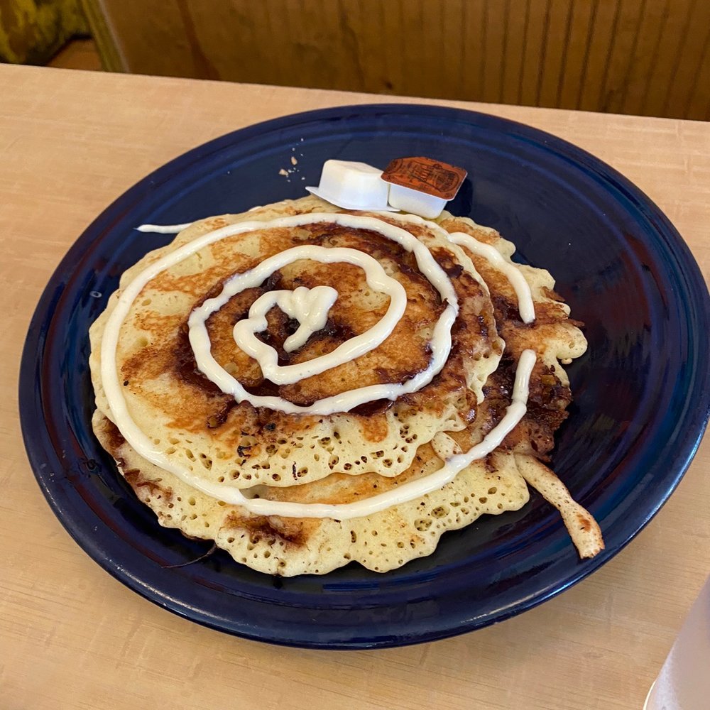 The Pantry - Cinnamon Roll Pancakes - Breakfast & Brunch Near Me - New Haven, Connecticut The Pantry - Cinnamon Roll Pancakes - Breakfast & Brunch Near Me - New Haven, Connecticut