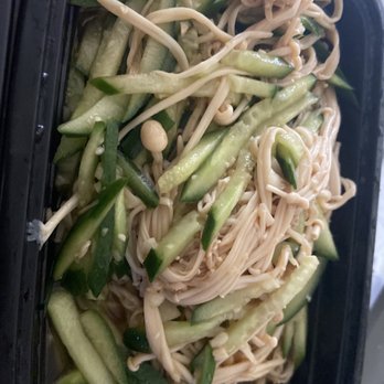 Dumpling Capital - Enoki Mushroom Salad - Dim Sum Near Me - Santa Clara, California