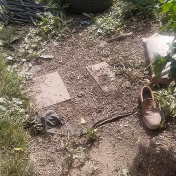 Residential Concrete Works - Debris, powder stain and trash just thrown and left in my garden from this company. They did not clean this up. - Masonry/Concrete Near Me - Denver, Colorado Residential Concrete Works - Debris, powder stain and trash just thrown and left in my garden from this company. They did not clean this up. - Masonry/Concrete Near Me - Denver, Colorado