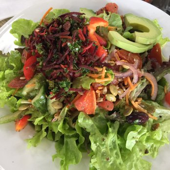 Bodyfuel Cafe - Garden salad balsamic dressing. - Cafes Near Me - Taupo, WKO Bodyfuel Cafe - Garden salad balsamic dressing. - Cafes Near Me - Taupo, WKO