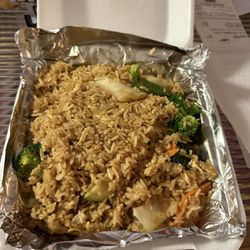 1. Vegetable Fried Rice with Egg