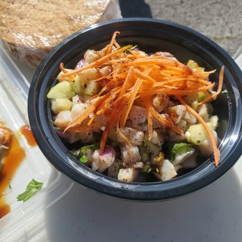 Mariscos Los Peloteros - Ceviche de pescado - Food Trucks Near Me - Riverside, California Mariscos Los Peloteros - Ceviche de pescado - Food Trucks Near Me - Riverside, California
