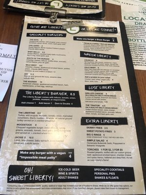Menu photo 4 Liberty Burger - Keller Springs Dallas, TX Menu photo 4 Liberty Burger - Keller Springs Dallas, TX