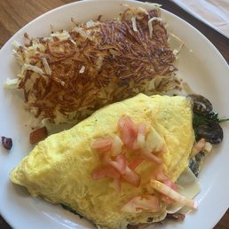 Loaded Veggie Omelette Loaded Veggie Omelette