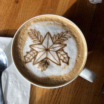 Le Palais Sucre - Cute Christmas latte! - Creperies Near Me - Pleasanton, California Le Palais Sucre - Cute Christmas latte! - Creperies Near Me - Pleasanton, California