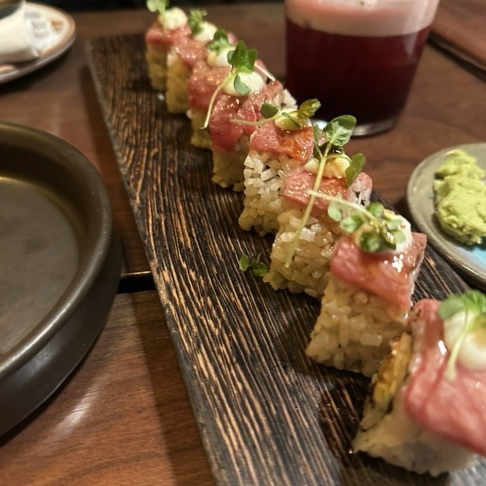 Azuki Sushi - Kobe (specialty roll) - Sushi Bars Near Me - San Diego, California Azuki Sushi - Kobe (specialty roll) - Sushi Bars Near Me - San Diego, California