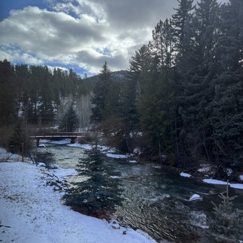 2 Dads Eatery and Taproom - View from our table - Beer Bar Near Me - Bailey, Colorado