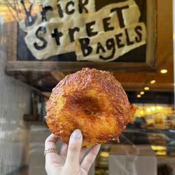 Brick Street Bagels - cheddar bagel - Bagels Near Me - Boston, Massachusetts