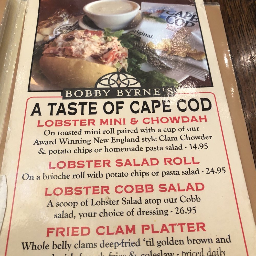 Bobby Byrne's - Lunch special - Pubs Near Me - Mashpee, Massachusetts Bobby Byrne's - Lunch special - Pubs Near Me - Mashpee, Massachusetts