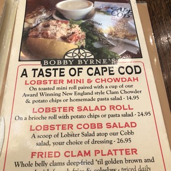 Bobby Byrne's - Lunch special - Pubs Near Me - Mashpee, Massachusetts