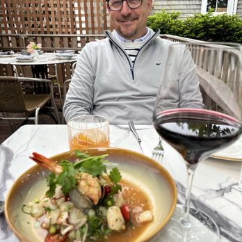 19 Raw - Raw seafood ceviche. So fresh and the juices were excellent. - Seafood Near Me - Edgartown, Massachusetts
