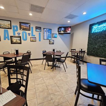 Sapore's Pizza - tables and chairs in a restaurant - Pizza Near Me - San Antonio, Texas