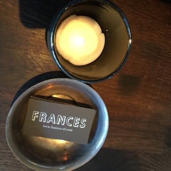 Frances - New American Near Me - San Francisco, California
