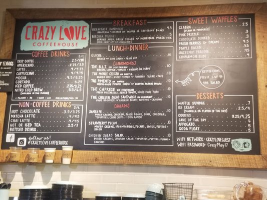Menu photo 8 Crazy Love Coffeehouse Roswell, GA Menu photo 8 Crazy Love Coffeehouse Roswell, GA