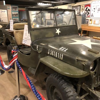 General Patton Memorial Museum - Jeep inside the exhibit. - Museums Near Me - Indio, California
