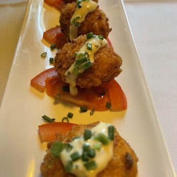 Rubira's at Swallows Hotel - Snapper and salmon croquettes - Restaurants Near Me - Port Melbourne, VIC