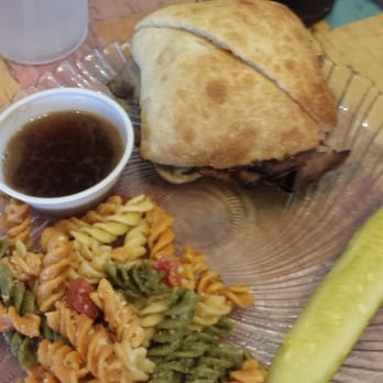 Mallie Kylas Cafe - Crunchy Beef with delicious Pasta Salad - Breakfast & Brunch Near Me - Brooksville, Florida