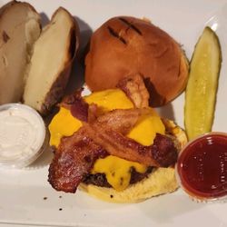 B.K. Sweeny's Parkside Tavern - Delicious pub burger