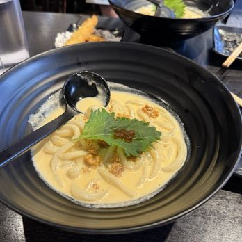 Marugame Monzo - Sea urchins udon - Japanese Near Me - Los Angeles, California Marugame Monzo - Sea urchins udon - Japanese Near Me - Los Angeles, California