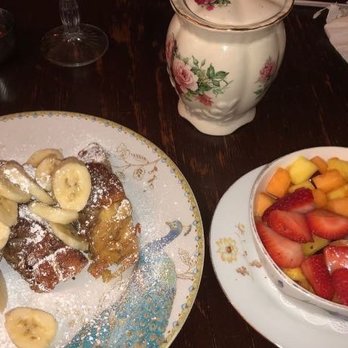 Tea Room - French Toast & Bowl of Fruit - Desserts Near Me - Miami, Florida Tea Room - French Toast & Bowl of Fruit - Desserts Near Me - Miami, Florida