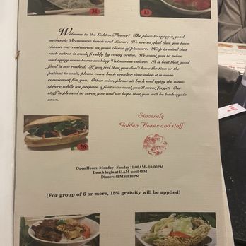 Golden Flower Vietnamese - Vietnamese Near Me - Reno, Nevada