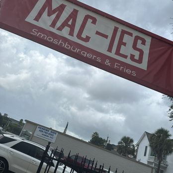 MAC-IES - Official signage - Burgers Near Me - Galveston, Texas MAC-IES - Official signage - Burgers Near Me - Galveston, Texas