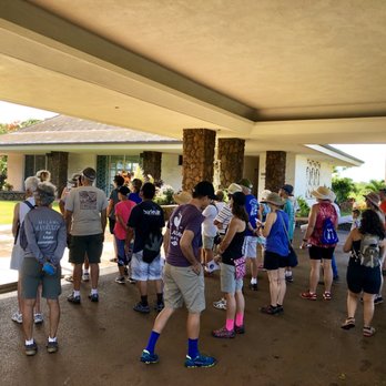 Saint Raphael Church - Visitors on guided tour before the New Church - Churches Near Me - Koloa, Hawaii Saint Raphael Church - Visitors on guided tour before the New Church - Churches Near Me - Koloa, Hawaii