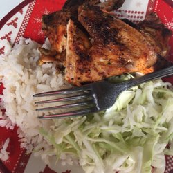 Pollos Asados - Simple and good just add lime, salt and their hot sauce