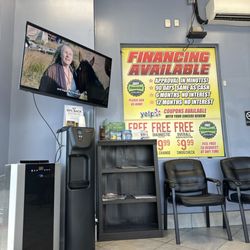 Clean waiting area
